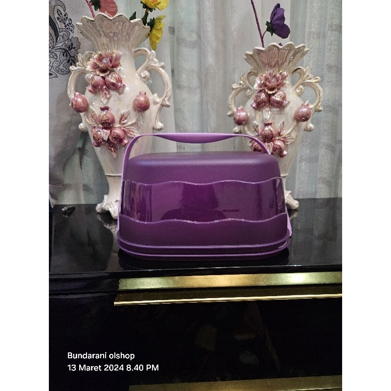cake taker 6L ungu tua limited edition