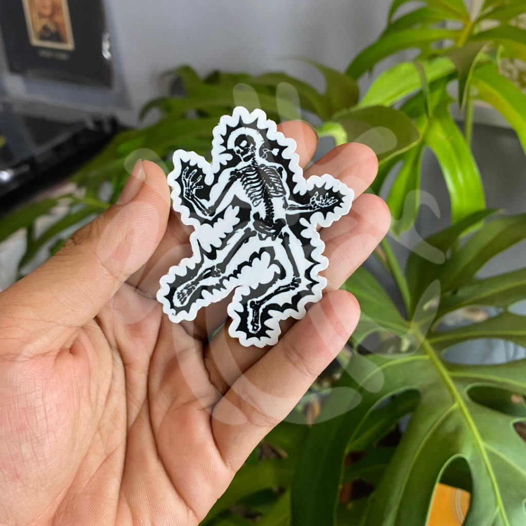 

sticker tengkorak / aesthetic sticker / sticker tumblr / aesthetic sticker / stiker hp / stiker laptop / stiker helm / stiker satuan / stiker tahan air / sticker pack