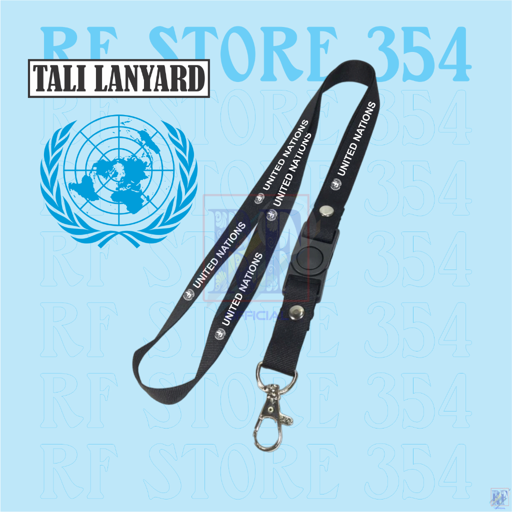

TALI LANYARD UNITED NATIONS | LANYARD PBB PERSERIKATAN BANGSA-BANGSA - TALI ID CARD GANTUNGAN KUNCI GANTUNGAN FLASHDISK GANTUNGAN NAMETAG TALI LANYARD BEST SELLER COD