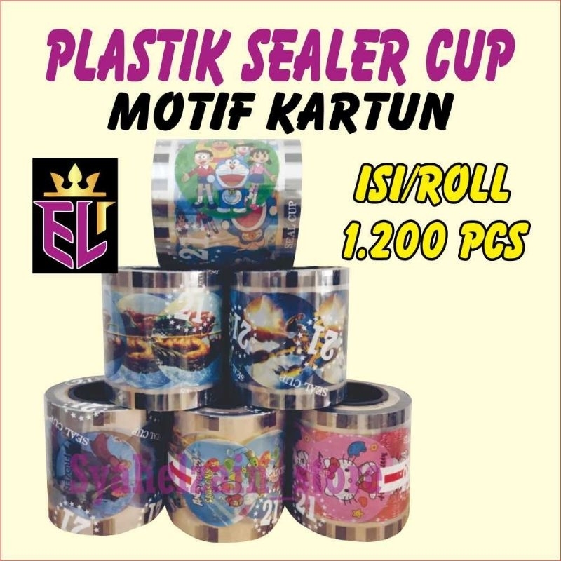 PLASTIK LID/ SEAL CUP/ CUP SEALER 1200 CUP