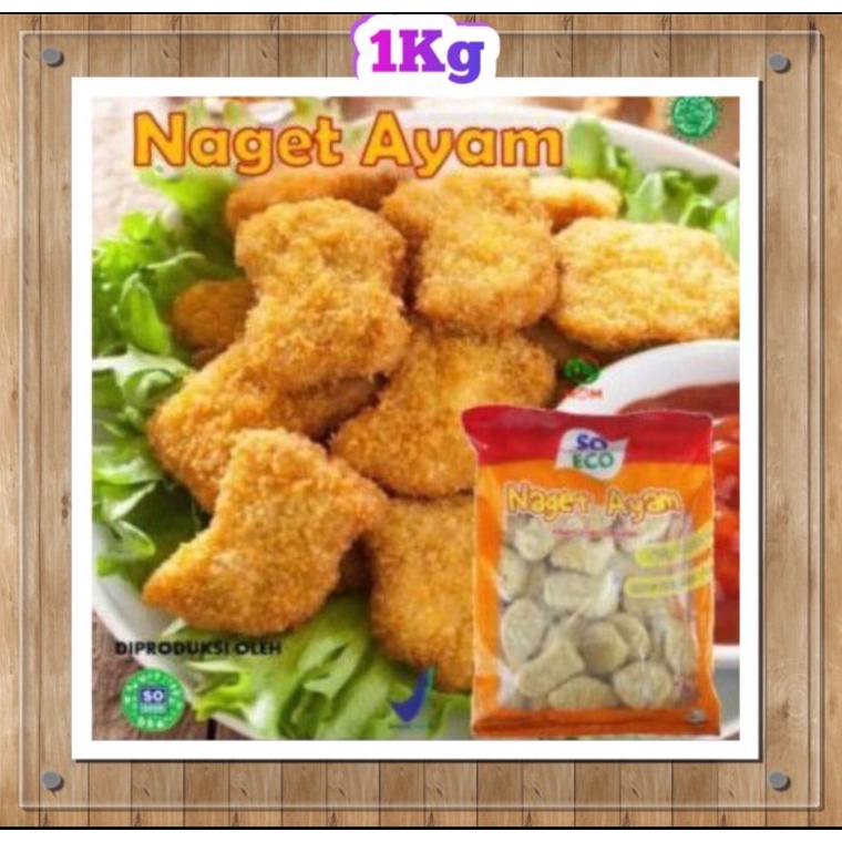 

ADV748 TOK SIAP COD So Eco Naget Ayam 1 Kg So Good