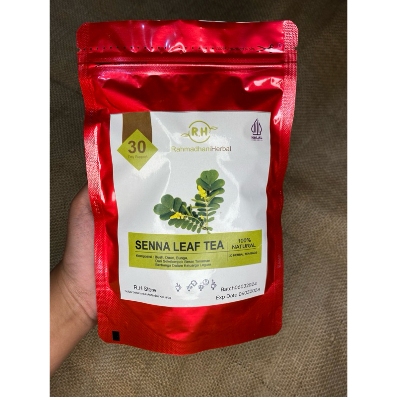 

Shenna leaf tea isi herbal 30 tea bag, tea setox usu dan diet 100% natural