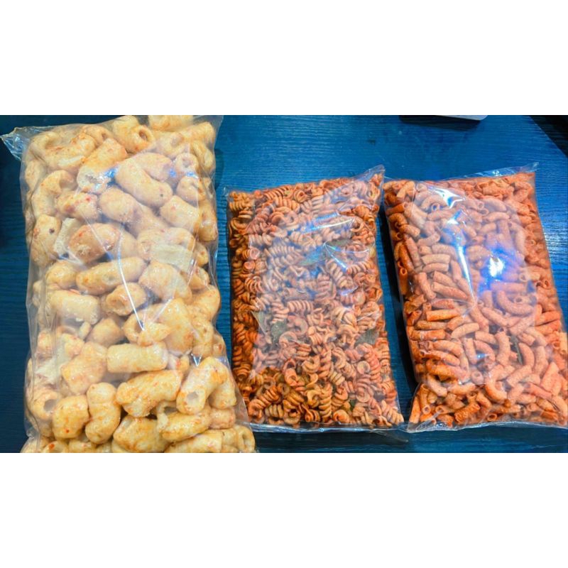 

Makaroni daun jeruk 250g ... makroini bumbu rujak 250g