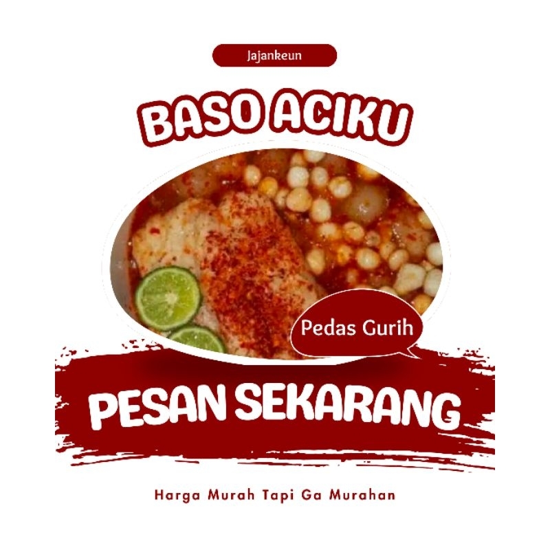 

Baso Aci Ayam Suwir Pedas Garut Terenak dan Muran