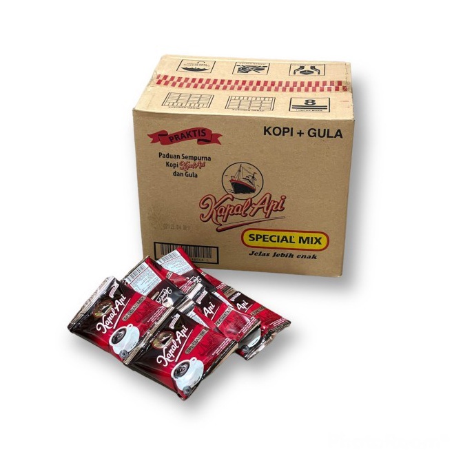 

WQC969 D2289 NCKapal Api Kopi Instan Special Mix 24 gr Karton 12 pcs