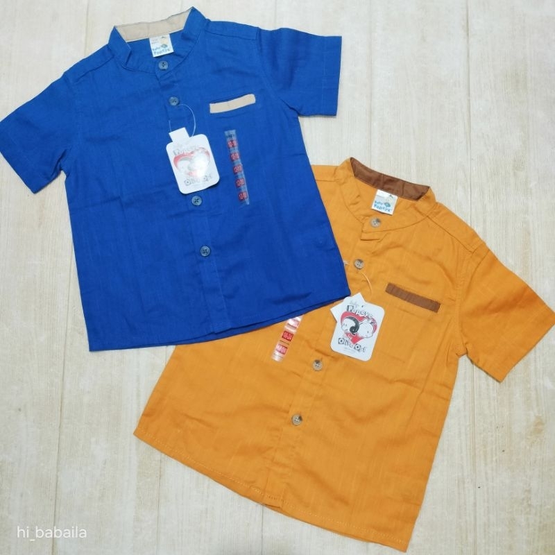 Popeye Kemeja Koko Lengan Pendek Bayi dan Anak Laki-laki