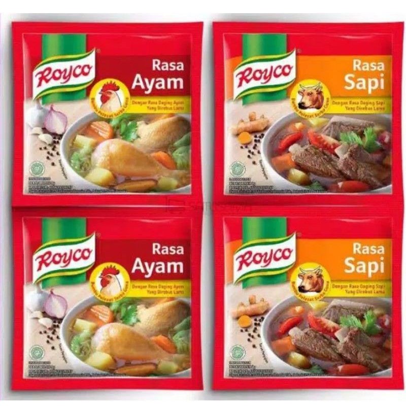 

Royco ayam sapi renceng 12 pcs