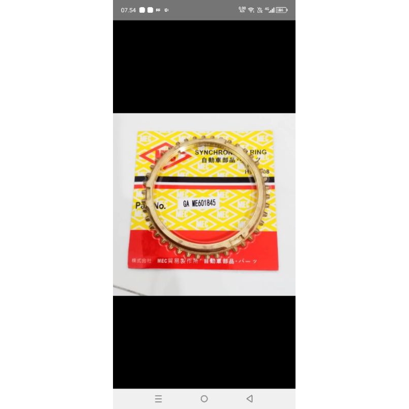 RING SYNCRONIZER BIG ME601845 PS120 MEC