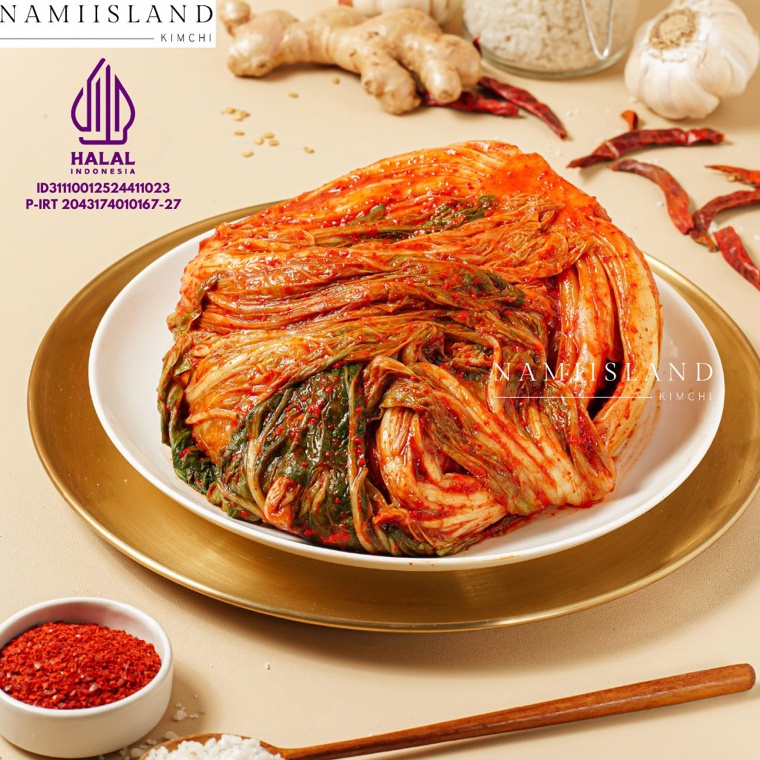 

QLC338 D2289 KIMCHI SAWI FRESH HALAL 1kg by Namiisland