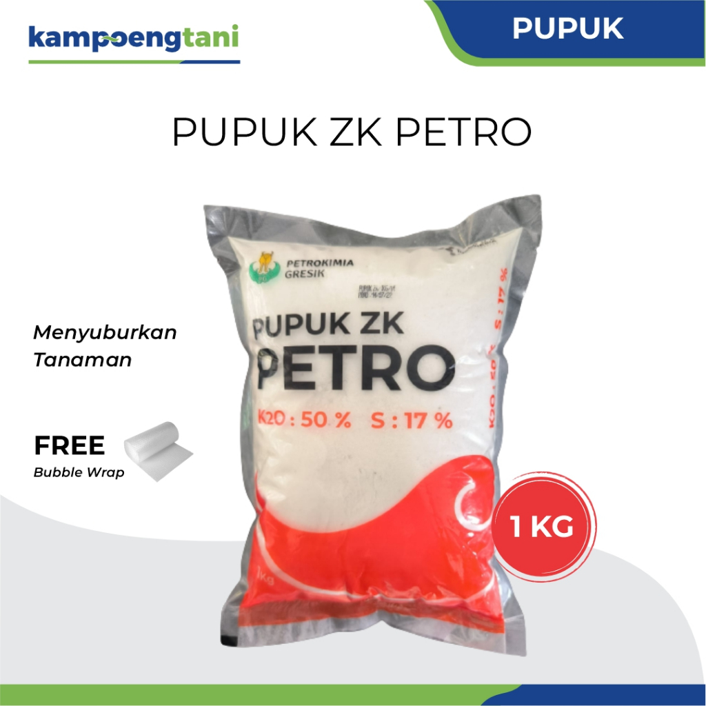 Kampoeng Tani - Pupuk ZK Petro 1 kg Petrokimia Gresik