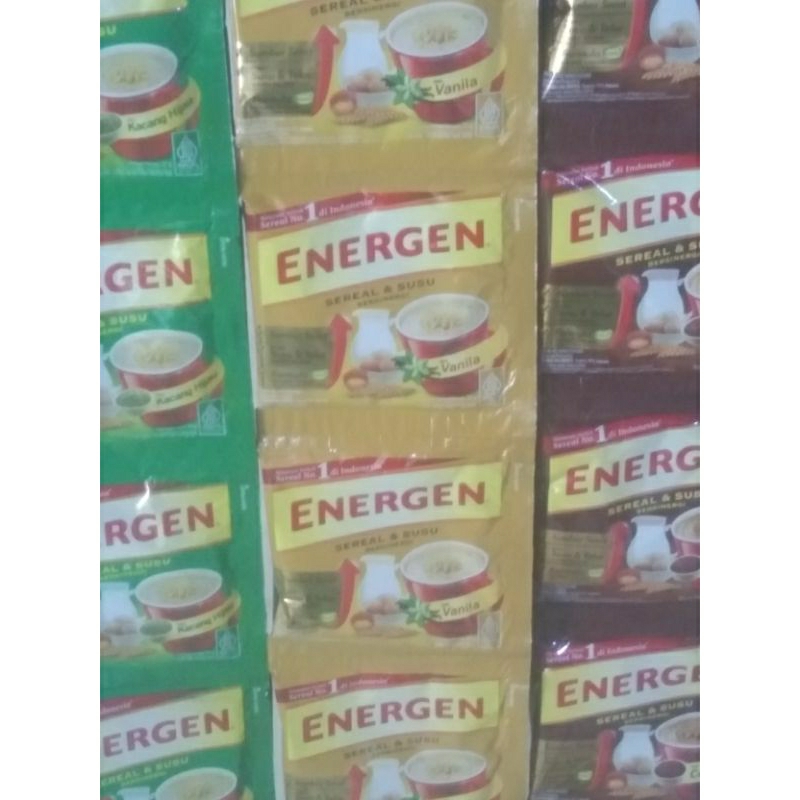

ENERGEN,1renceng isi 10 sachet