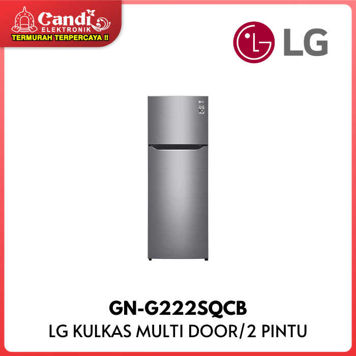 LG Kulkas Multidoor 2 Pintu 209 Liter GN-G222SQCB