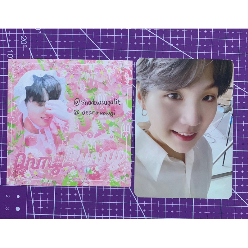 BTS SUGA Yoongi Mots Ring photocard pc