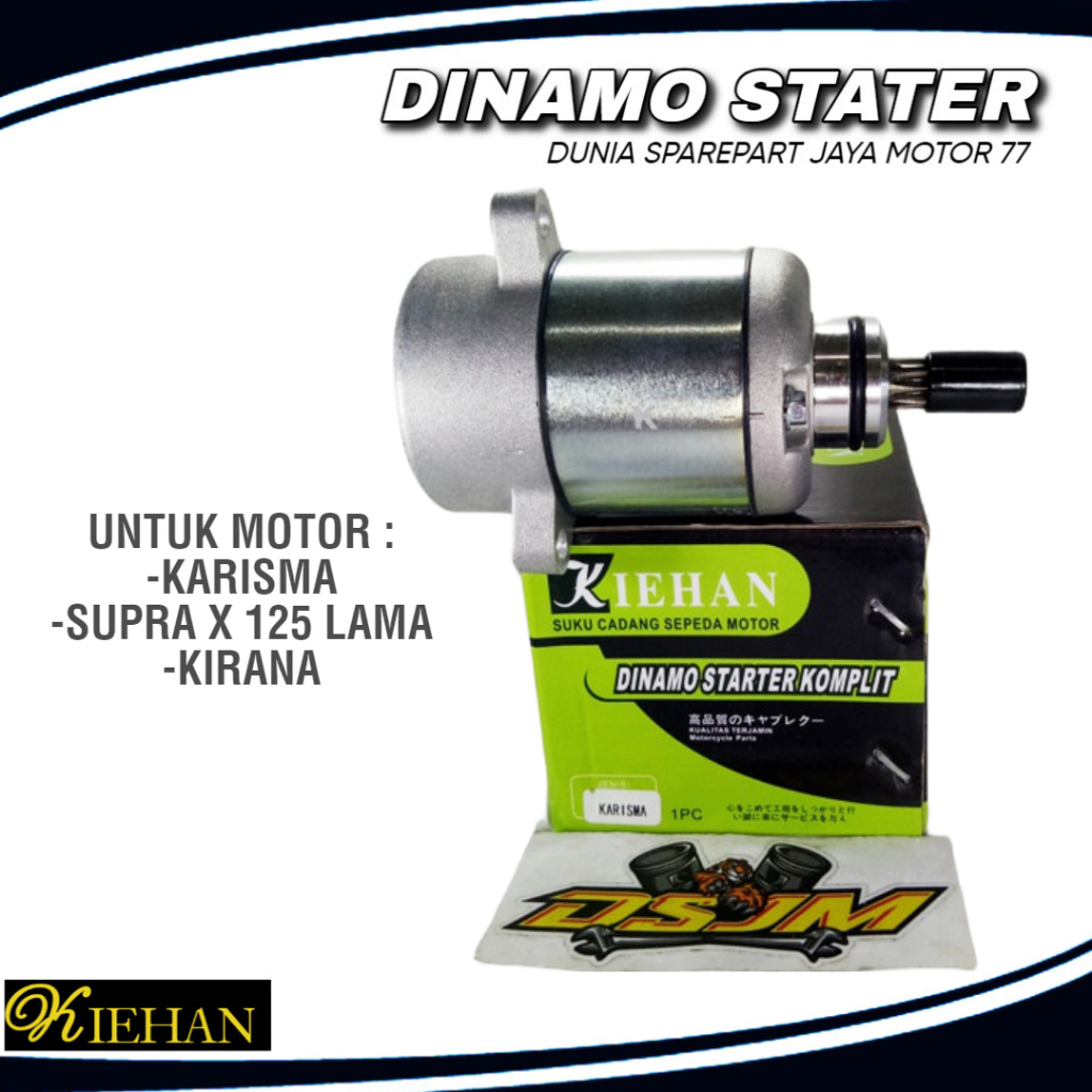 DINAMO STATER KARISMA / SUPRA X 125 LAMA / KIRANA KIEHAN