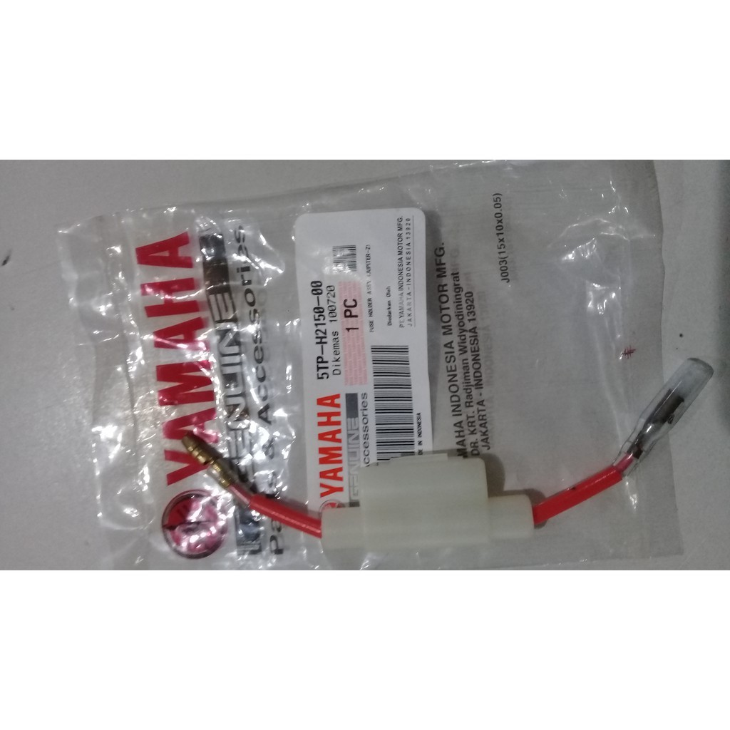 FUSE HOLDER ASSY KABEL AKI PLUS RUMAH SIKRING TABUNG YAMAHA JUPITER Z RX KING YGP ORI ASLI / 5TP-H21