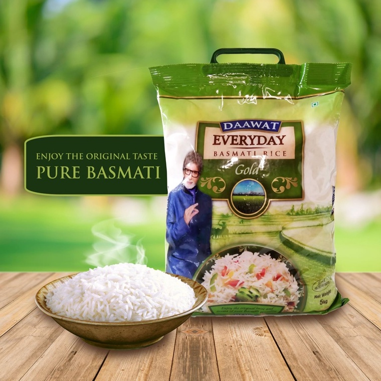 

YOD661 Beras Basmati 1kg Premium Daawat LONG GRAIN original Beras Brasmati Arab Basmati Rice nasi Kebuli