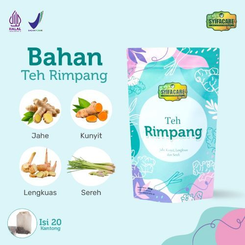 

Teh Celup Rimpang Syifacare Teh Herbal Bahan Alami Untuk Melancarkan Haid