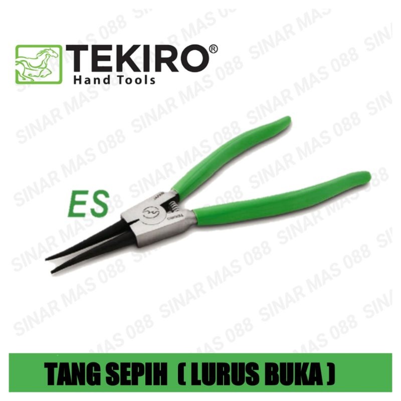 TEKIRO SNAP RING PLIERS ES - TANG SNAP RING TEKIRO ES - LURUS BUKA