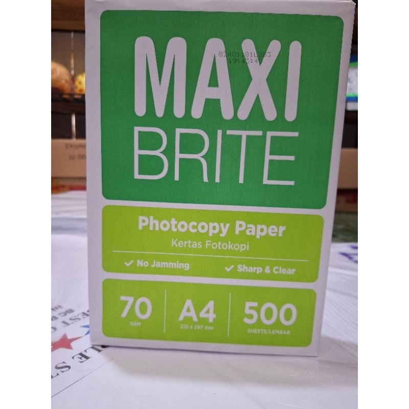 kertas hvs maxi 70 gsm A4 (1RIM)