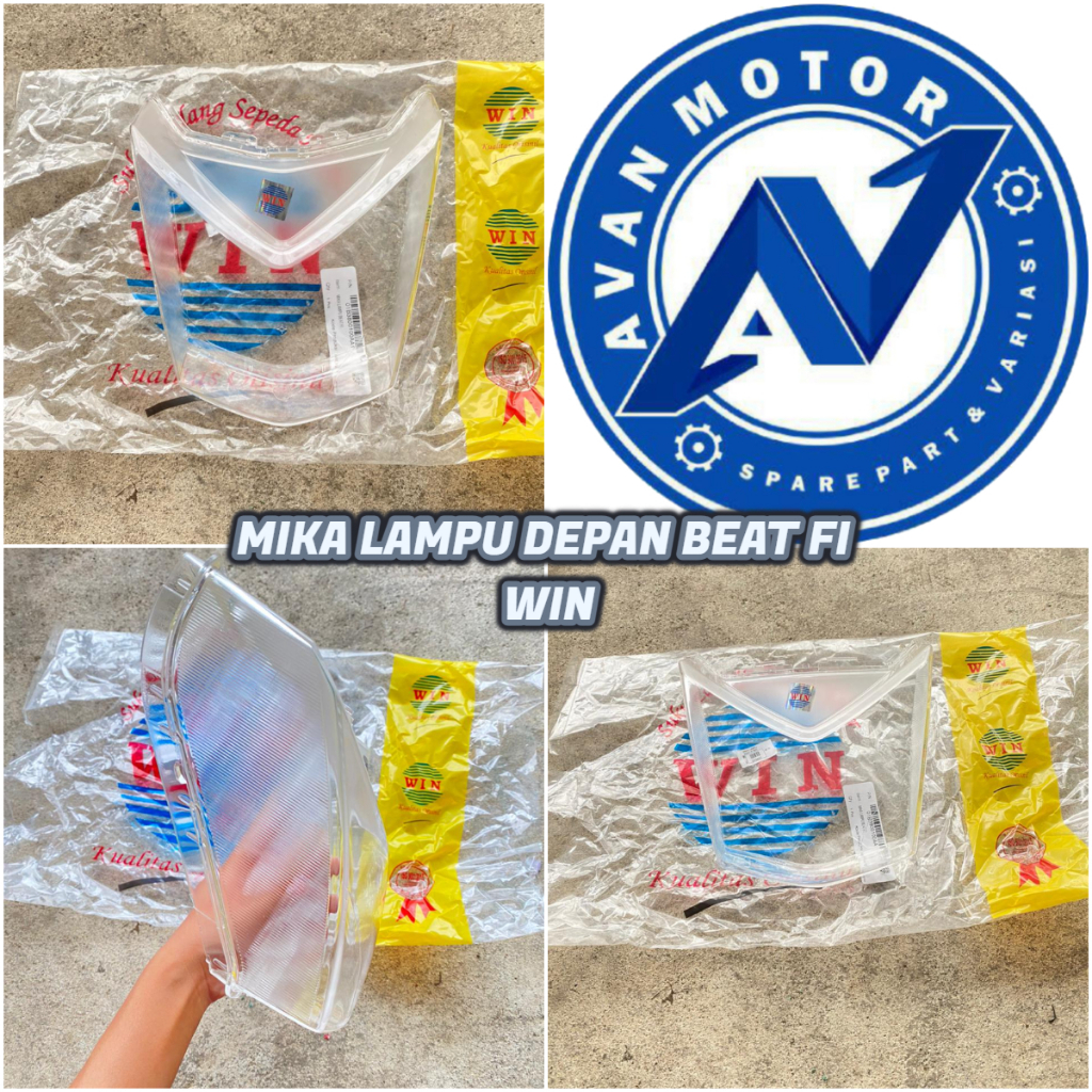 MIKA LAMPU DEPAN / HEADLAMP BEAT FI WIN || MIKA KACA LAMPU DEPAN / REFLEKTOR BEAT FI WIN
