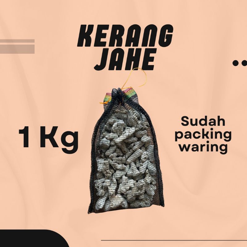 karang jahe 1kg/karang jahe media filter kolam