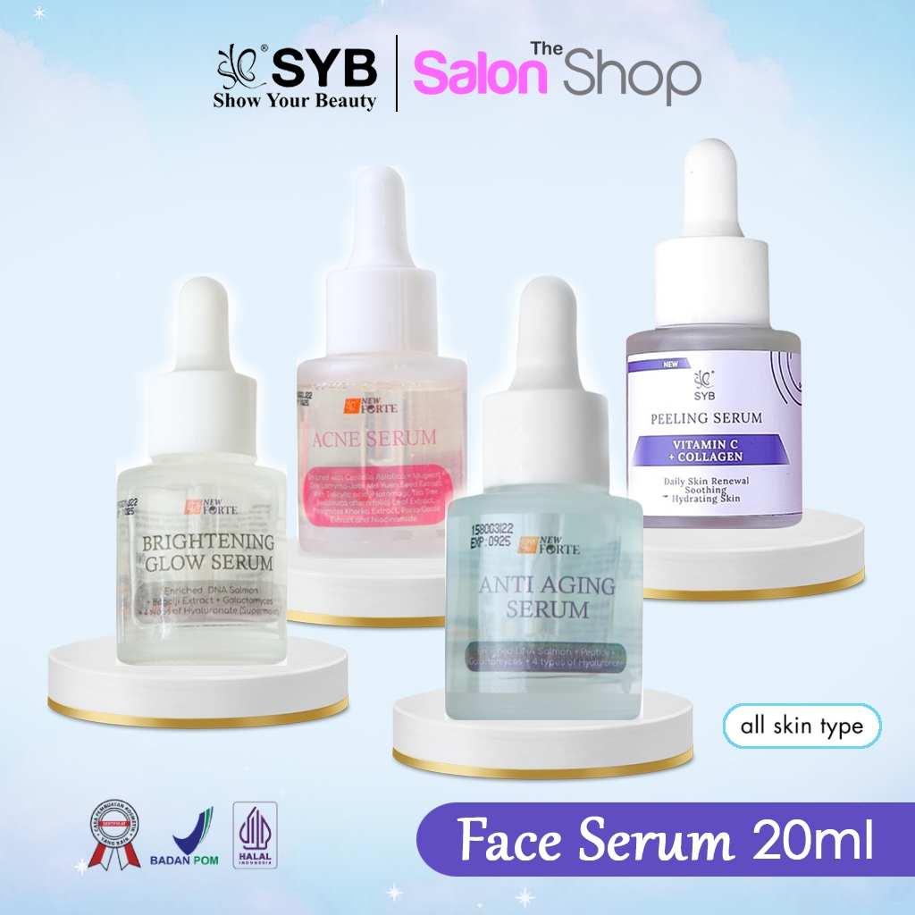SYB BOOSTER ANTI AGING SERUM BOOSTER BRIGHTENING GLOW SERUM | PEELING SERUM 20 ML | gdkd01