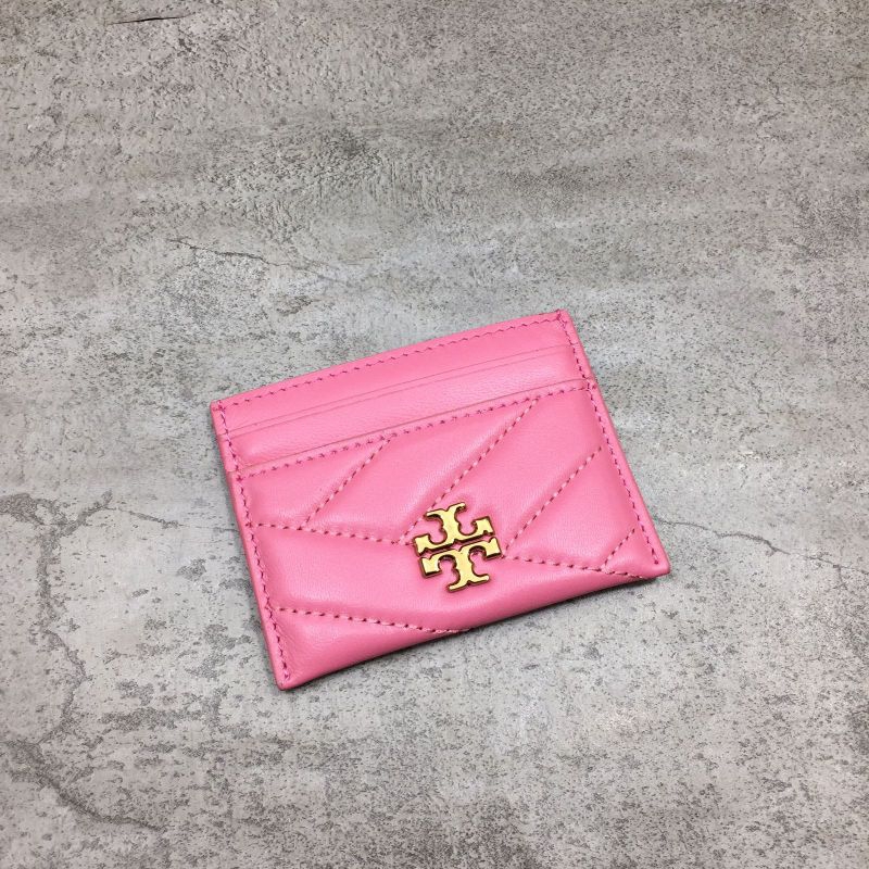 TORY BURCH kira chevron card case