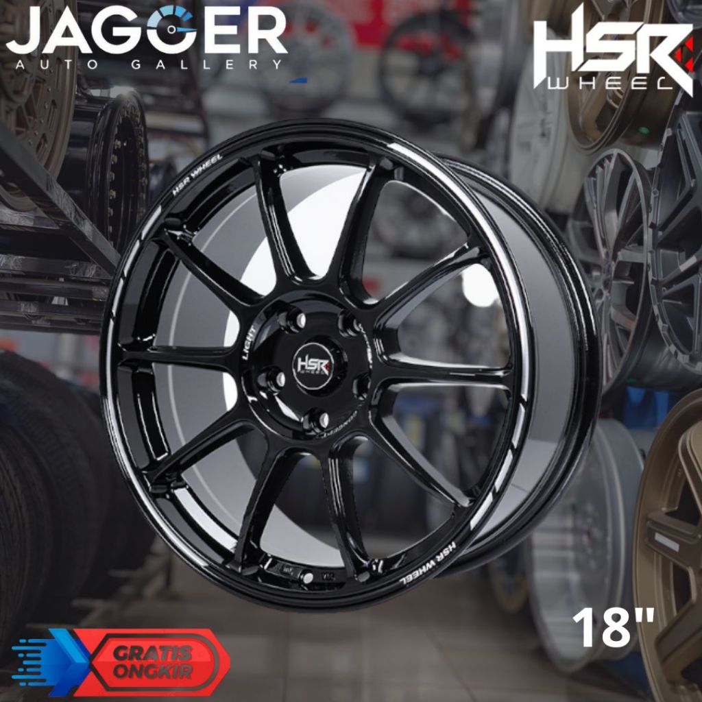 veleg mobil keren ring 18 innova, crv, rush, wrv HSR ORIGINAL ZERO R18X8