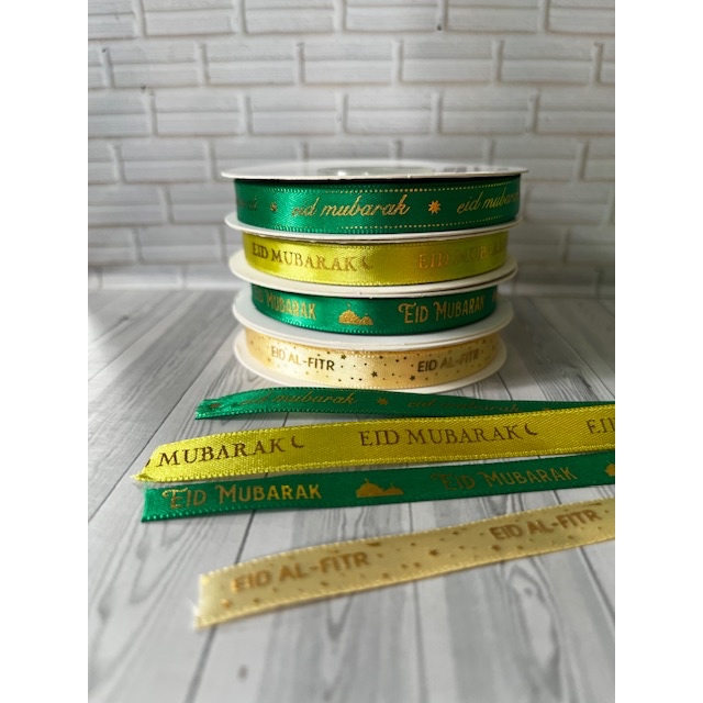 

1meter pita 1cm lebaran ramadhan idul fitri bungkus goodie bag hampers souvenir