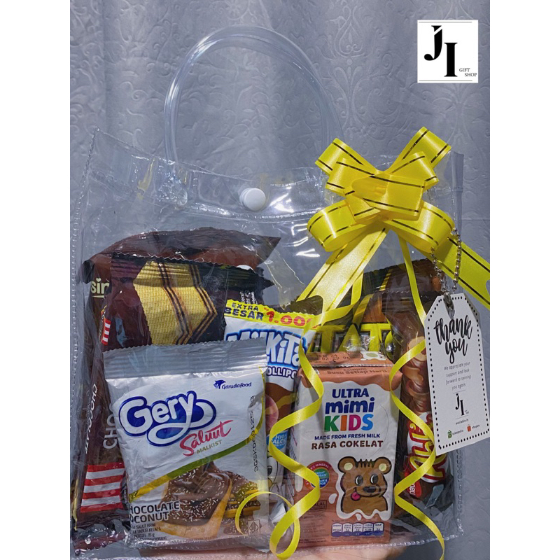 

Goodie Bag Tas Mika Tema Coklat