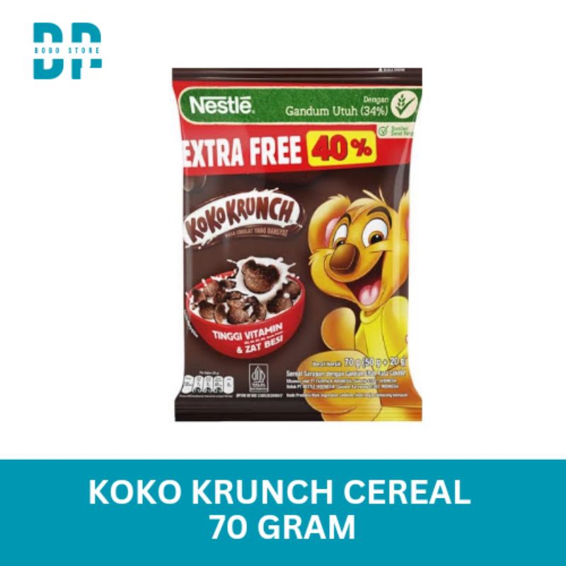 

Nestle KOKO KRUNCH Sereal Sarapan Pouch 70 gram