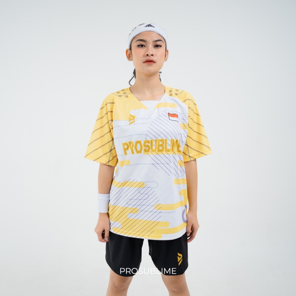 JERSEY KAOS BADMINTON BULUTANGKIS BADMINTON ORIGINAL DESIGN 13 - FREE CUSTOM NAMA, TIM, LOGO, SPONSO