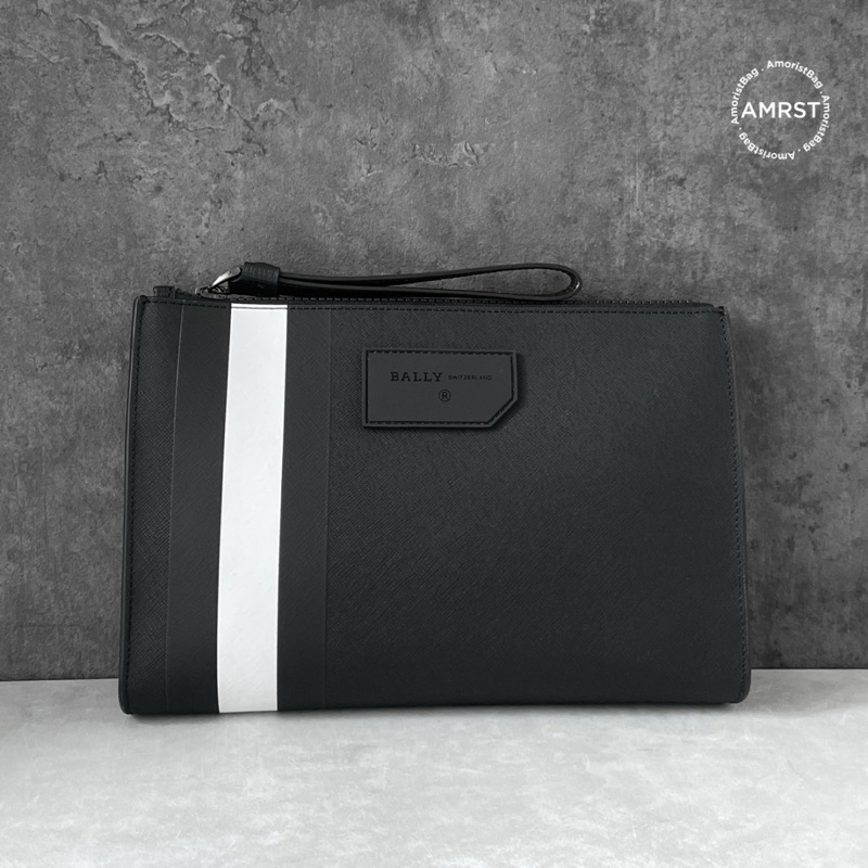 Bally Skid Pouch In Black