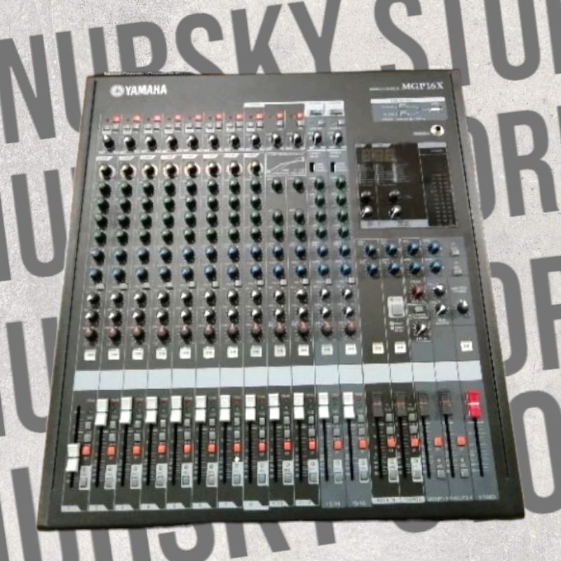 Mixer Yamaha MGP 16X / MGP16X / MGP 16 X GRADE A 16 CHANNEL