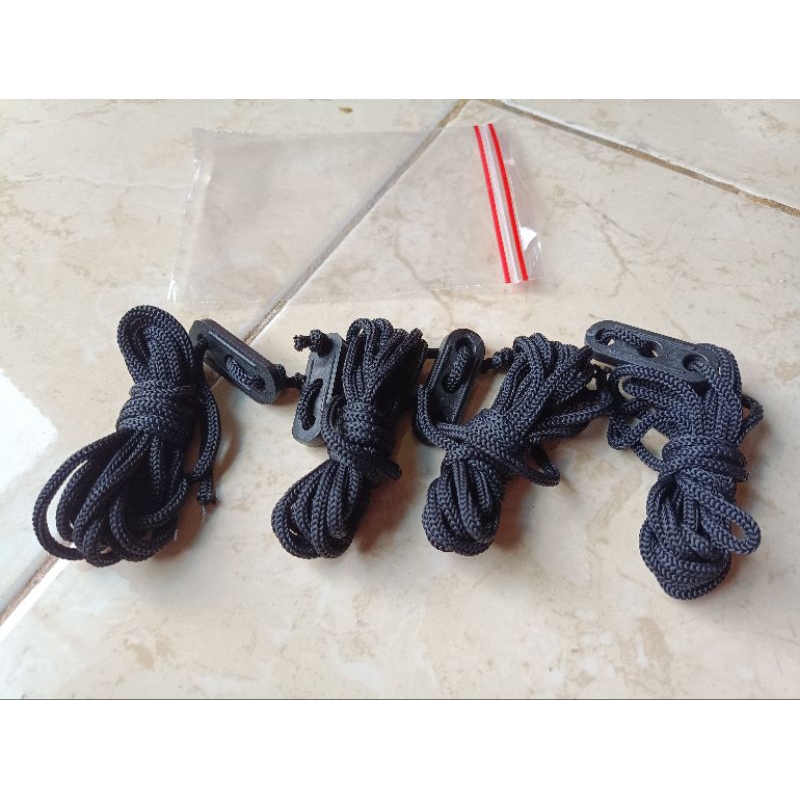 Tali flysheet tenda isi 4 pcs