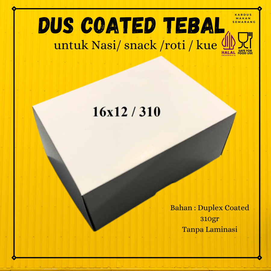 

Dus Snack 16 x 12 x 7 Roti Kue Kardus Makanan Box Coated Tebal 16x12x7 Laras Rasa Dus Aqua 330ml