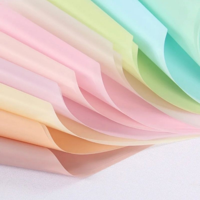 

W14 kertas bunga florist floral paper cellophane celophane celopane