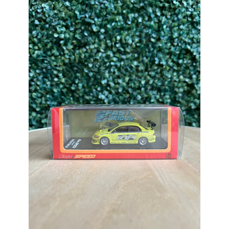 Fast Speed Fast and Furious Mitsubishi Lancer Evolution VII Green