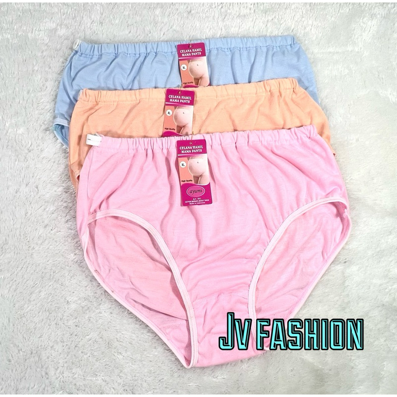 Cd Ibu Hamil Highwaist model tali serut, size XL,XXL, POLA BESAR