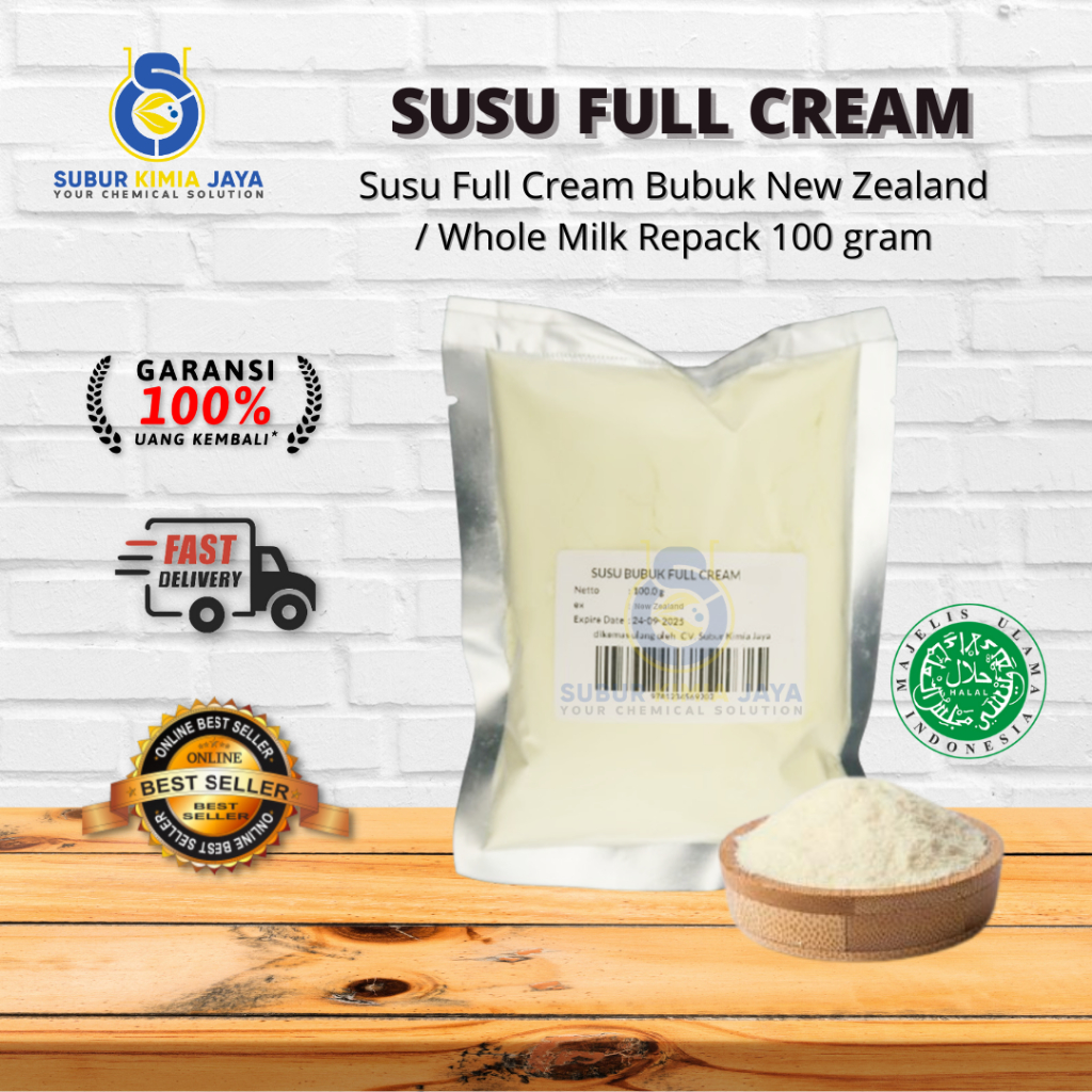 

Susu Bubuk Full Cream Newzealand / Whole Milk 100 GR