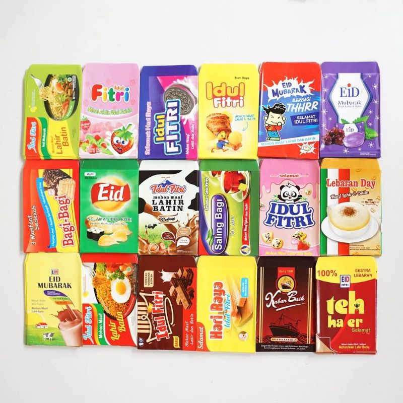 

Amplop zakat lebaran Snack isi 10 lembar