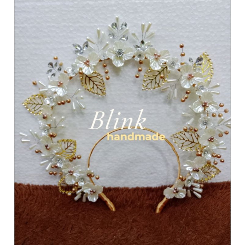 mahkota bando - hiasan kepala hijab / non hijab - headpiece wedding