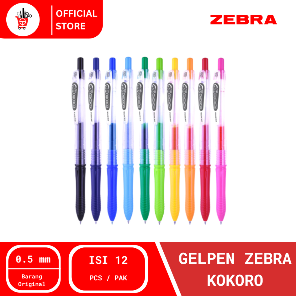 

Balpen | Pulpen | Gelpen Zebra Kokoro (1 PCS)