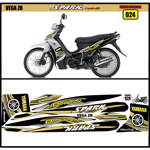 Striping VEGA ZR / Striping sticker VEGA ZR / Sticker striping VEGA ZR v5