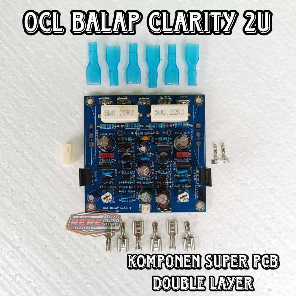 Driver OCL BALAP TEF 2U Clarity PCB Double Layer FR4