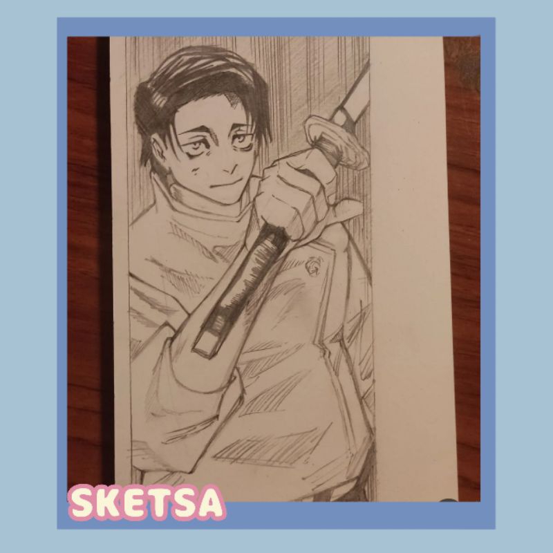 

JASA GAMBAR SKETSA PENSIL A5 ANIME/SEMI-REALISM (BACA DESKRIPSI)