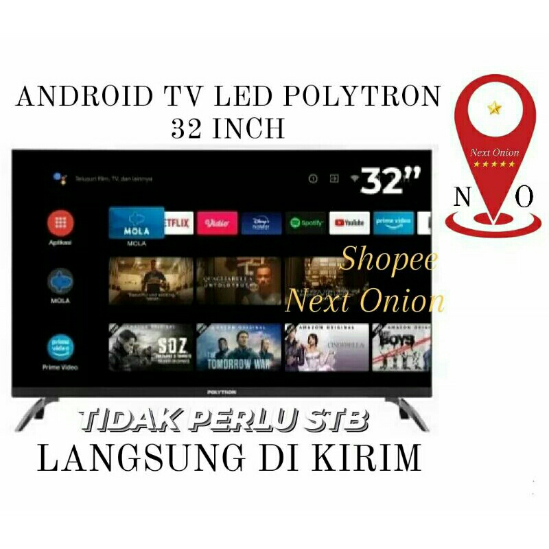 Android tv Polytron 32 inch android tv smart tv digital tv