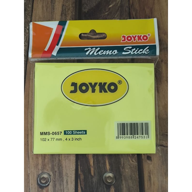 

Joyko Sticky Notes memo MMS-0657(100sheets)