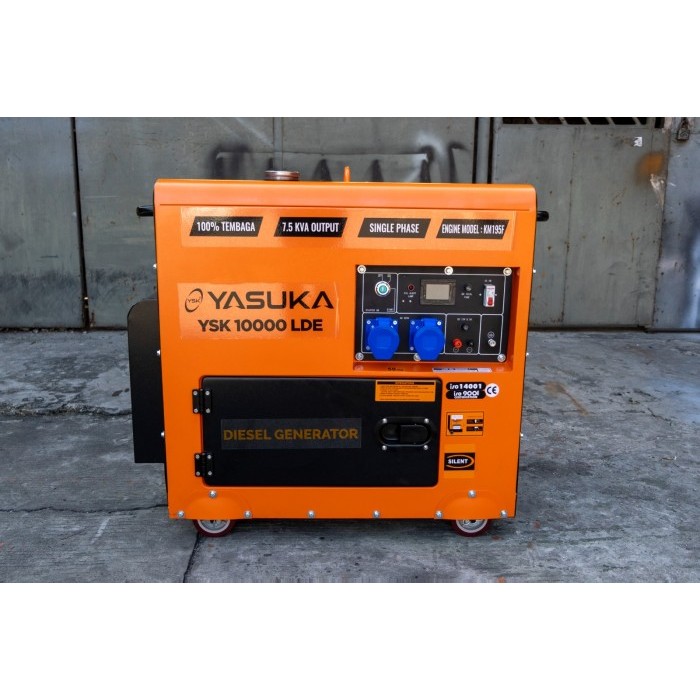 YSK 10000 LDE NEW DESIGN | Diesel silent | Genset Solar YASUKA