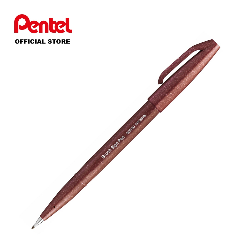 

Pentel Brush Sign Pen Brown/Coklat